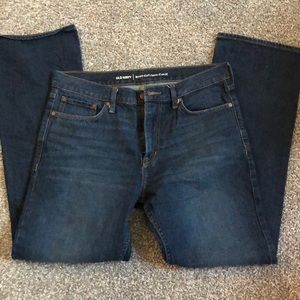 Dark wash, boot-cut jeans - brand new, never worn